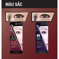 (Hàng Chuẩn) Kẻ Viền Mắt Trong Browit Dạng Sáp Màu Đen Midnight Black 0.1g Chính hãng