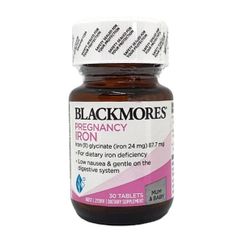 Sắt Blackmore Pregnancy Iron cho bà bầu 30 viên