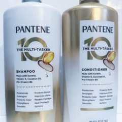 Pantene the Multi-Tasker 10 Shampoo & Conditioner Set 1.13L