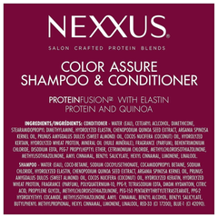 Bộ dầu gội & dầu xả Nexxus Color Assure 946mL – Dành cho tóc nhuộm