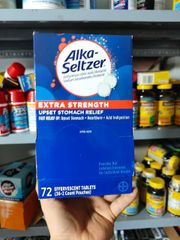Viên sủi giảm ợ nóng Alka Seltzer Extra Strength 72 Effervescent Tablets 752314