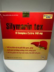Viên uống Silymarin Tex - Bổ sung vitamin nhóm B, bảo vệ và giải độc gan (hộp 10 vỉ x 10 viên)