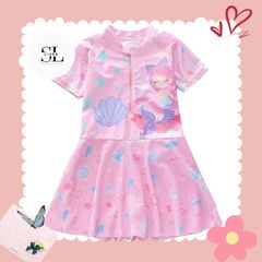 ĐỒ BƠI HỒNG CHO BÉ NỮ CUTE XINH XẮN