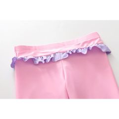 ĐỒ BƠI GỒM ÁO VÀ QUẦN BƠI CHO BÉ GÁI MÀU HỒNG CỰC ĐÁNG YÊU