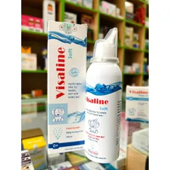 VISALINE SOFT xịt mũi nano bạc kháng khuẩn 100ml/60ml