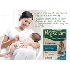 [NK CHÍNH HÃNG] Vitamin tổng hợp cho mẹ sau sinh và cho con bú Pregnacare Breastfeeding UK