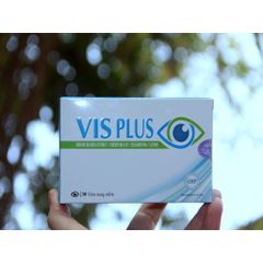 Viên uống bổ mắt VISPLUS (Hộp 30 viên)-Hỗ trợ cải thiện thị lực cho người cao tuổi, hạn chế quá trình lão hóa mắt