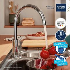  Vòi rửa bát nóng lạnh GROHE Start Classic 31553001