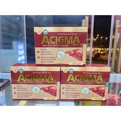 Viên bổ gan, giải độc gan ACIGMA Gold Hỗ trợ giúp thanh nhiệt, giải độc gan, hạn chế tác hại của rượu bia đối với gan