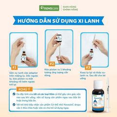 Kẽm Cho Bé Novozinc Plus - Giúp Bé Ăn Ngon, Giảm Biếng Ăn, Tăng Đề Kháng, Dễ Hấp Thụ