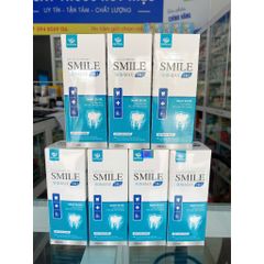 Nước súc miệng họng SMILE MAX HQ Chlohexidin và nano bạc ngừa sâu răng,hôi miệng, nhiệt miệng, chảy máu chân răng 250ml