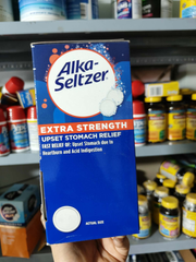 VIÊN SỦI CHUYÊN CÁC  VỀ BAO TỬ - ALKA SELTZER LEMON LIME U.S.A UPSET STOMACH RELIEF