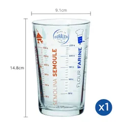 Ly Đo Lường Precisio Clear 560ml Duralex Chia Vạch Chính Xác