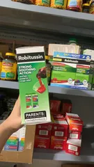 Siro giảm ho, đau ngực Robitussin Cough+Chest Congestion DM MAX Combo 3 chai