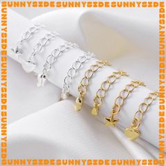 02 Dây Xích Nối Dài Tăng Đơ Kèm Đuôi 5cm Mạ Vàng Cao Cấp 18K Làm Trang Sức Phụ Kiện Handmade DIY
