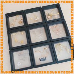 Hộp Đựng Trang Sức Màng PE Trong Suốt, Hộp Trang Sức Mini Trưng Bày Nữ Trang