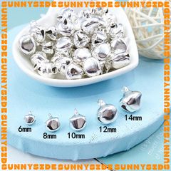 20 Cái Chuông Mini 6mm-8mm-10mm-12mm-14mm Trang Trí Thủ Công Handmade DIY, Làm Lục Lạc Chó Mèo, thú cưng