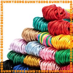 20m Dây Tim 1.5mm Không Co Giãn Đủ Màu Thắt Vòng Tay, Dây May Mắn, Dreamcatcher, Thắt Nút Trung Hoa, Làm Handmade