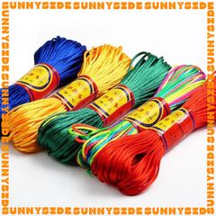20m Dây Tim 1.5mm Không Co Giãn Đủ Màu Thắt Vòng Tay, Dây May Mắn, Dreamcatcher, Thắt Nút Trung Hoa, Làm Handmade