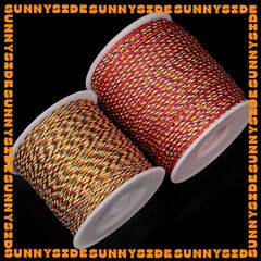 Dây Chỉ Ngũ Sắc Tây Tạng Loại 1 Đan Vòng Tết Vòng Tay May Mắn Làm Handmade Trang Sức Thắt Vòng