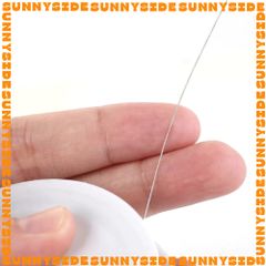 Cuộn Dây Cước Thép Bọc Nhựa 0.3mm Siêu Mảnh Dùng Xâu Vòng Định Hình Làm Trang Sức Handmade DIY