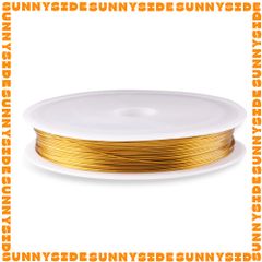 Cuộn Dây Cước Thép Bọc Nhựa 0.3mm Siêu Mảnh Dùng Xâu Vòng Định Hình Làm Trang Sức Handmade DIY
