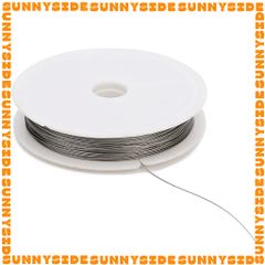 Cuộn Dây Cước Thép Bọc Nhựa 0.3mm Siêu Mảnh Dùng Xâu Vòng Định Hình Làm Trang Sức Handmade DIY