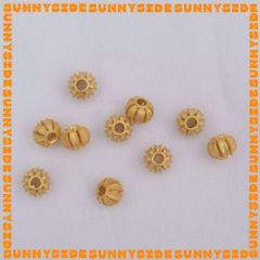 02 Charm Đệm Vàng Cao Cấp Phụ Kiện Xâu Mix Vòng Tay Phong Thủy Nam Nữ Làm Trang Sức Handmade DIY