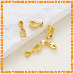 2 Cái Móc Gắn Mặt Dây Chuyền Mạ Vàng 18K Cao Cấp Làm Vòng Tay Dây Chuyền Trang Sức Handmade DIY