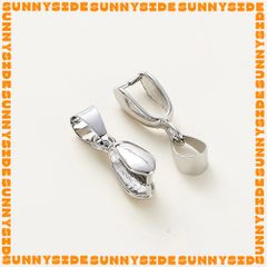 2 Cái Móc Gắn Mặt Dây Chuyền Mạ Vàng 18K Cao Cấp Làm Vòng Tay Dây Chuyền Trang Sức Handmade DIY