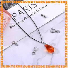 2 Cái Móc Gắn Mặt Dây Chuyền Mạ Vàng 18K Cao Cấp Làm Vòng Tay Dây Chuyền Trang Sức Handmade DIY