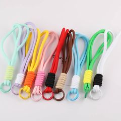 01 Móc Khoá Dây Đôi - Dây Dù Paracord Màu Pastel Làm Móc Khoá Điện Thoại Balo Handmade