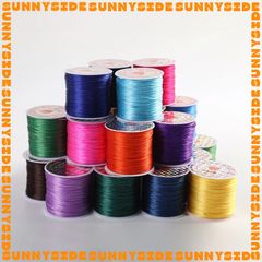 1 Cuộn Dây Cước Thun Lụa Co Giãn Loại 1 Nhiều Màu Xỏ Chuỗi Làm Vòng Đeo Tay Handmade Thắt Vòng