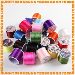 1 Cuộn Dây Cước Thun Lụa Co Giãn Loại 1 Nhiều Màu Xỏ Chuỗi Làm Vòng Đeo Tay Handmade Thắt Vòng