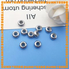2 Cặp Chặn Có Đệm Cao Su Bên Trong Chặn Giữ Vòng Cao Cấp Cố Định Vòng Cổ Vòng Tay Làm Phụ Kiện
