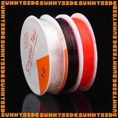 1 Cuộn Dây Cước Thun Co Giãn Nhiều Màu Trong Suốt Xỏ Chuỗi Hạt Làm Handmade Trang Sức Thắt Vòng Đồ Thủ Công