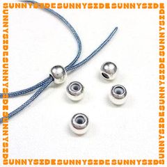 2 Cặp Chặn Có Đệm Cao Su Bên Trong Chặn Giữ Vòng Cao Cấp Cố Định Vòng Cổ Vòng Tay Làm Phụ Kiện