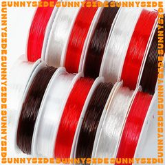 1 Cuộn Dây Cước Thun Co Giãn Nhiều Màu Trong Suốt Xỏ Chuỗi Hạt Làm Handmade Trang Sức Thắt Vòng Đồ Thủ Công