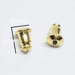 5 Cặp (10 Cái) Chốt Khuyên Tai Kim Loại Cho Bông Tai, Phụ Kiện Trang Sức Thủ Công, Nguyên Liệu Handmade DIY