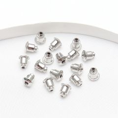5 Cặp (10 Cái) Chốt Khuyên Tai Kim Loại Cho Bông Tai, Phụ Kiện Trang Sức Thủ Công, Nguyên Liệu Handmade DIY