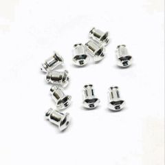 5 Cặp (10 Cái) Chốt Khuyên Tai Kim Loại Cho Bông Tai, Phụ Kiện Trang Sức Thủ Công, Nguyên Liệu Handmade DIY