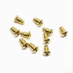 5 Cặp (10 Cái) Chốt Khuyên Tai Kim Loại Cho Bông Tai, Phụ Kiện Trang Sức Thủ Công, Nguyên Liệu Handmade DIY