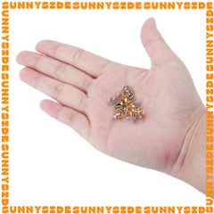 Gói 50 Cái Kẹp Vỏ Sò Inox Thép Không Gỉ Cao Cấp Chốt Đầu Dây Làm Trang Sức Handmade DIY