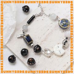 02 Hạt Charm Chân Mèo Gốm Hạt Gốm Làm Vòng Đeo Tay Mặt Dây Chuyền Phụ Kiện Trang Sức