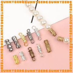 [Mini Size] 02 Khoá Vặn Size Nhỏ Xỏ Vòng Ngọc Trai Làm Trang Sức Handmade DIY Làm Vòng Cổ Vòng Tay Dây Chuyền