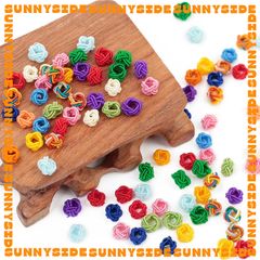 5 Cặp (10 Cái) Chốt Vải Chốt Dứa Chốt Chặn Nút Charm Phụ Kiện Xâu Phối Vòng Tay, Chuỗi Hạt Gỗ Phong Thủy May Mắn Nam Nữ