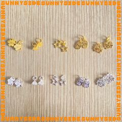 Charm Treo Mạ Vàng 18K Cao Cấp Phụ Kiện Xâu Mix Vòng Tay Phong Thủy Nam Nữ Làm Trang Sức Handmade DIY