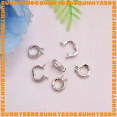 [Mini size] Khóa Bấm Tròn Mạ Vàng 18K Cao Cấp Làm Vòng Tay Dây Chuyền Trang Sức Handmade DIY