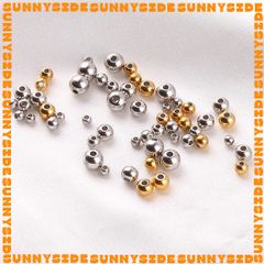 Gói 20 Bi Trơn Thép Không Gỉ Cao Cấp Làm Trang Sức Handmade DIY