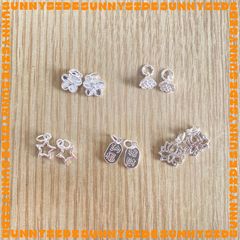 Charm Treo Mạ Vàng 18K Cao Cấp Phụ Kiện Xâu Mix Vòng Tay Phong Thủy Nam Nữ Làm Trang Sức Handmade DIY